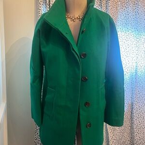 J. Crew Women's Emerald Pea Coat